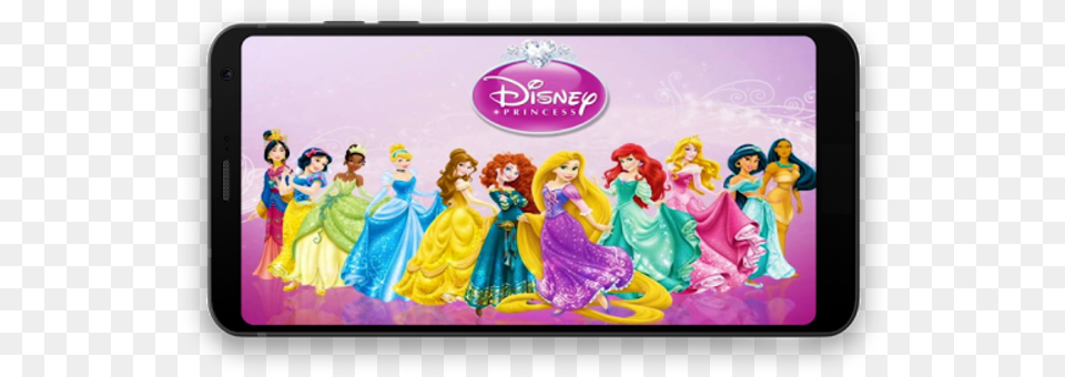 About Disney Princess Wallpaper Google Play Version Disney Princess With Purple Hair, Figurine, Person, Adult, Female Free Png Download