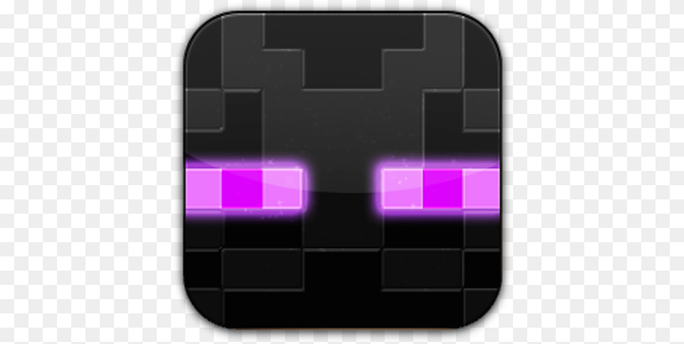 About Enderman Skins For Minecraft Google Play Version Minecraft Icon Enderman, Purple, Light, Electronics, Mobile Phone Free Transparent Png