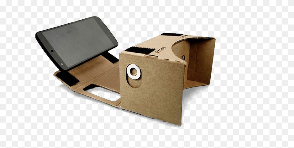 About Google Cardboard Cardboard Virtual Reality, Box, Computer, Electronics, Laptop Png