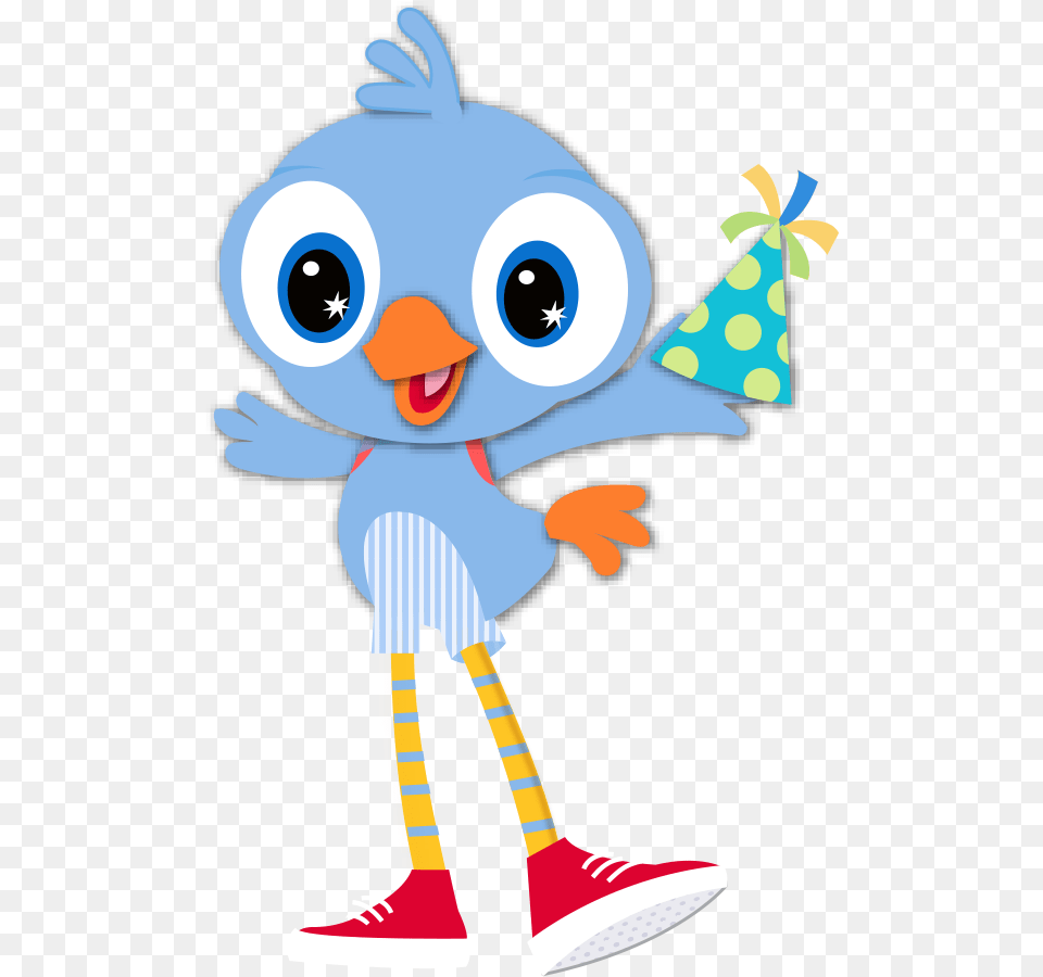 About Happy The Birthday Bird Cartoon, Clothing, Hat, Baby, Person Free Png