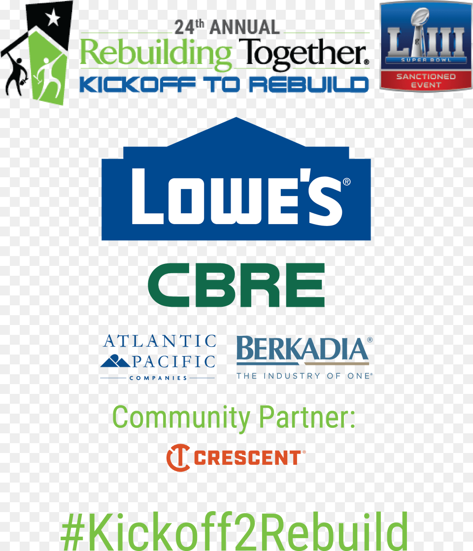 About Kickoff To Rebuild Rebuilding Together, Advertisement, Poster Png Image