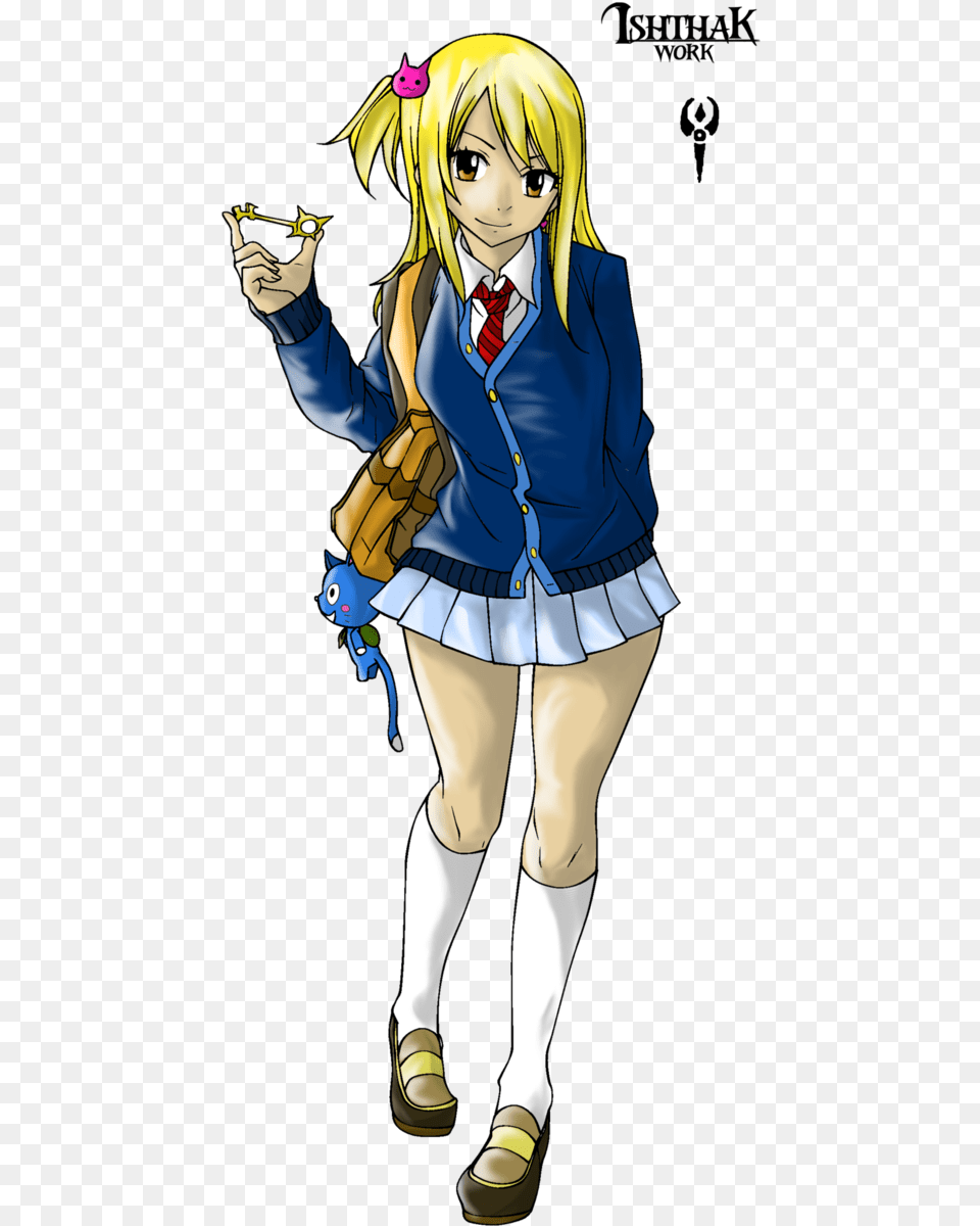 About Lucy Heartfilia Google Search Lucy Heartfilia Fairy Tail Lucy School, Book, Publication, Comics, Adult Free Png