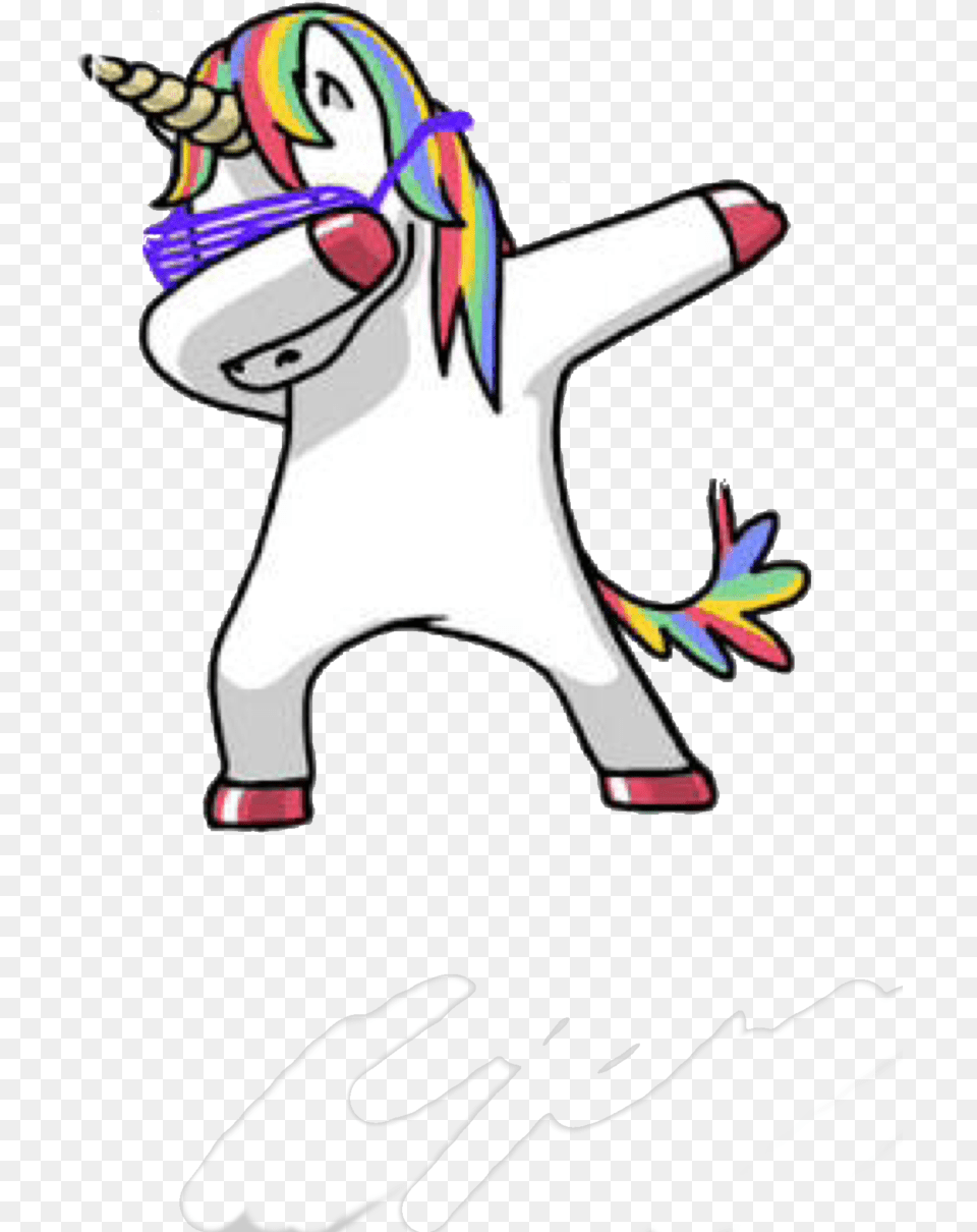 About Memes On We Heart It Dabbing Unicorn Transparent Background, Appliance, Electrical Device, Device, Blow Dryer Png Image
