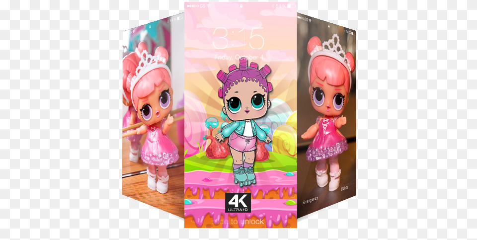 About New Lol Doll Wallpapers Hd Cute Google Play Version Cartoon, Toy, Baby, Person, Figurine Free Transparent Png
