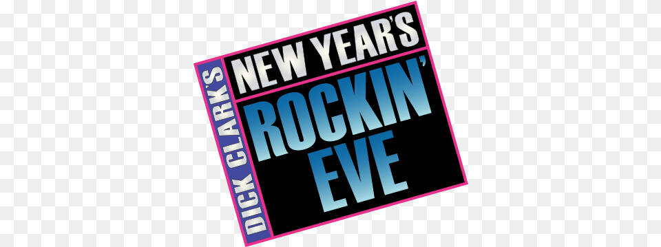 About Powerball Rockin Eve Dick Clark New Years 2020 Logo, Sticker, Scoreboard, Publication, Book Png
