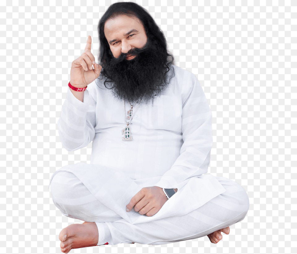 About Ram Rahim Singh Ji Insan Ram Rahim Image Hd, Adult, Man, Male, Head Free Png