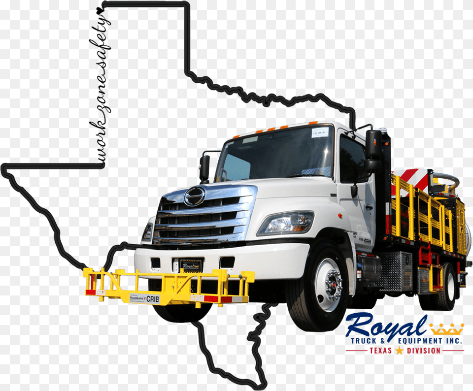 About Royal Truck Amp Equipment Texas Division Texas Outline, Transportation, Vehicle, Tow Truck, Machine Free Transparent Png