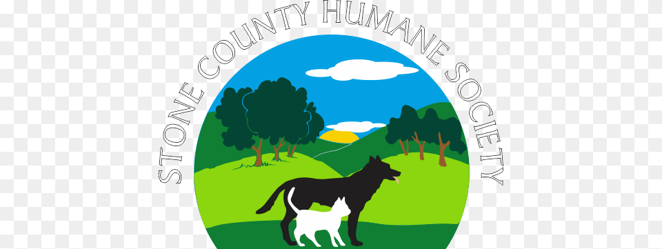 About Schs Stone County Humane Society, Logo, Animal, Canine, Dog Free Png Download