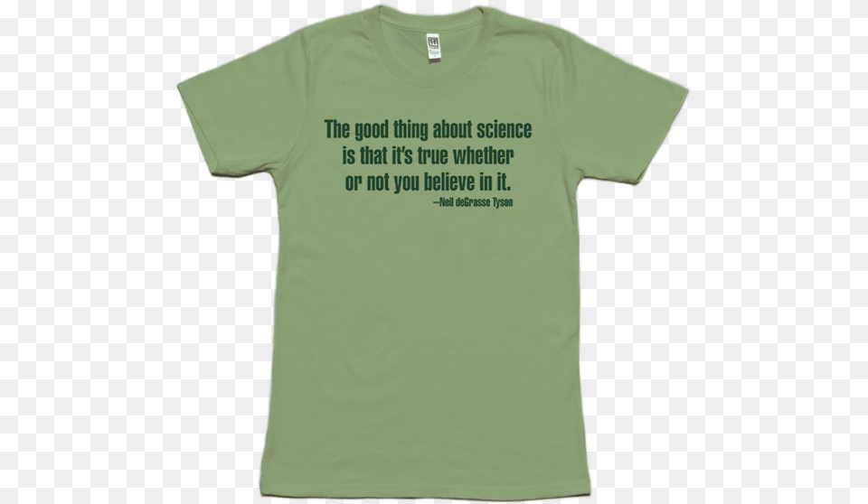 About Science Womens Organic Tshirt Active Shirt, Clothing, T-shirt Free Transparent Png