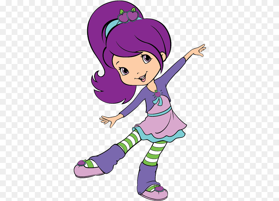 About Strawberry Shortcake Berry Bitty Adventures Plum Pudding, Book, Comics, Publication, Purple Png