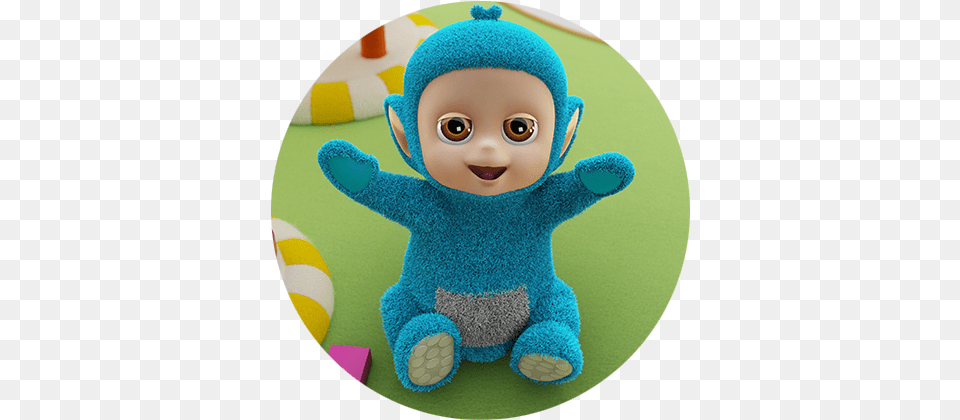 About Teletubbies Teletubbies Blue Teletubby, Toy, Baby, Person, Doll Free Png Download