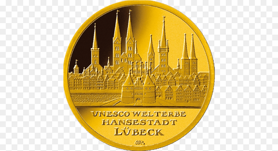 About The 100 Euro Lbeck Gold Coin U203a Coininvestcom Goldmnzen, Money Free Transparent Png