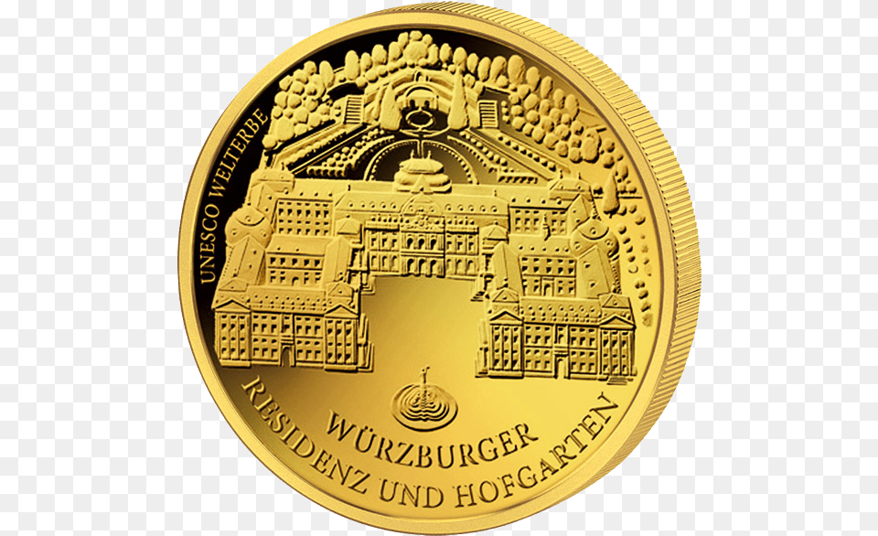 About The 100 Euro Wrzburg Gold Coin U203a Coininvestcom 100 Euro, Money Png
