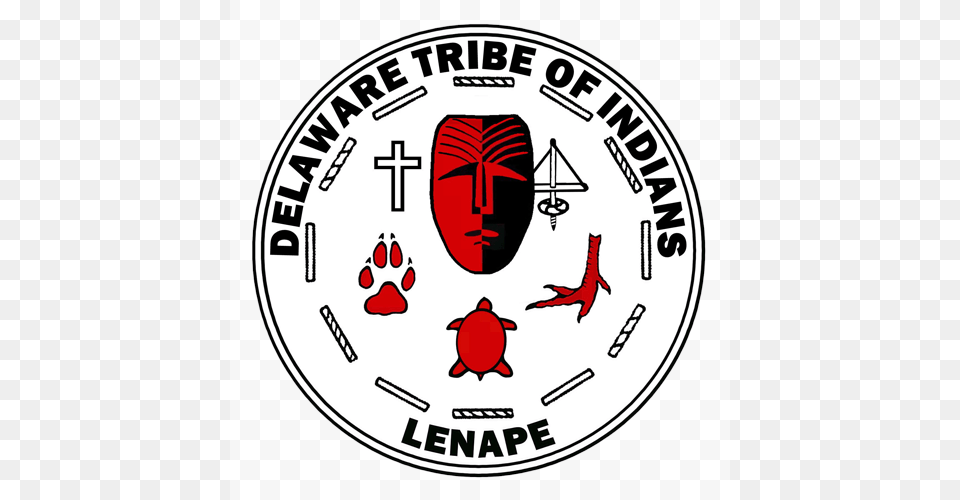 About The Delaware Tribal Seal Delaware Tribe Of Indians, Logo, Emblem, Symbol, Face Png Image