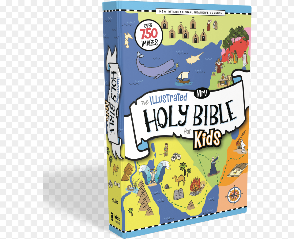 About The Nirv Illustrated Holy Bible For Kids, Book, Publication, Person, Head Free Png Download