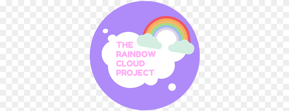 About The Rainbow Cloud Project Dot, Disk, Outdoors, Nature, Purple Free Png