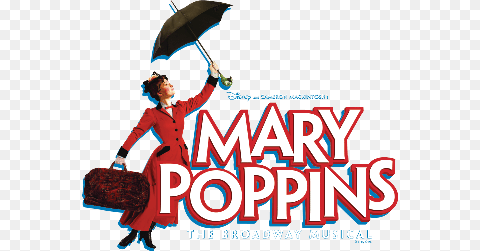 About The Show Mary Poppins Logo, Person, Accessories, Bag, Handbag Png
