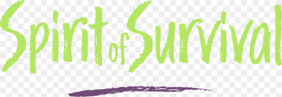 About The Spirit Of Survival Calligraphy, Cutlery, Fork, Green, Cross Png Image