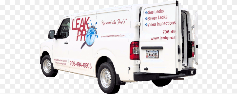 About U2014 Leak Pro Commercial Vehicle, Moving Van, Transportation, Van, License Plate Free Png Download