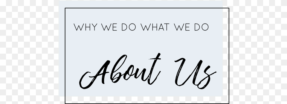About Us, Handwriting, Text Free Png Download