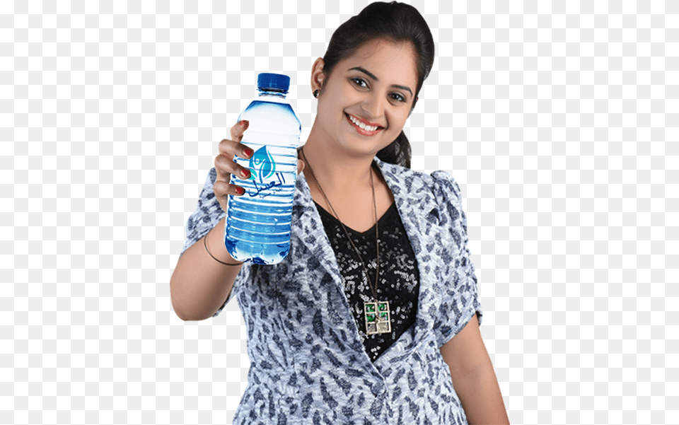 About Us Al Asal Drinking Water Drinking Water Water Girl, Bottle, Woman, Adult, Water Bottle Png Image