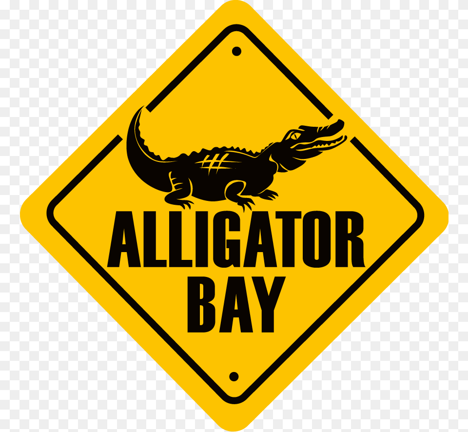 About Us Alligator Bay, Sign, Symbol, Road Sign, Animal Png Image