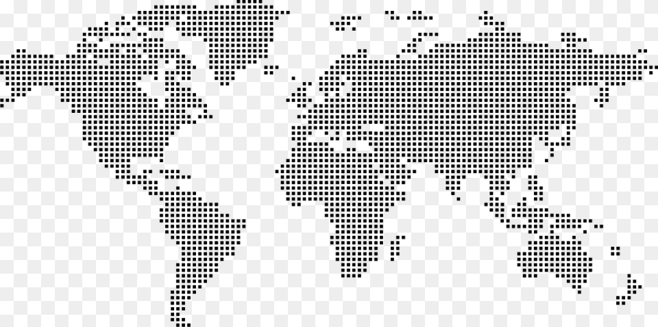 About Us Representations Heun World Map In Dots Free Png Download