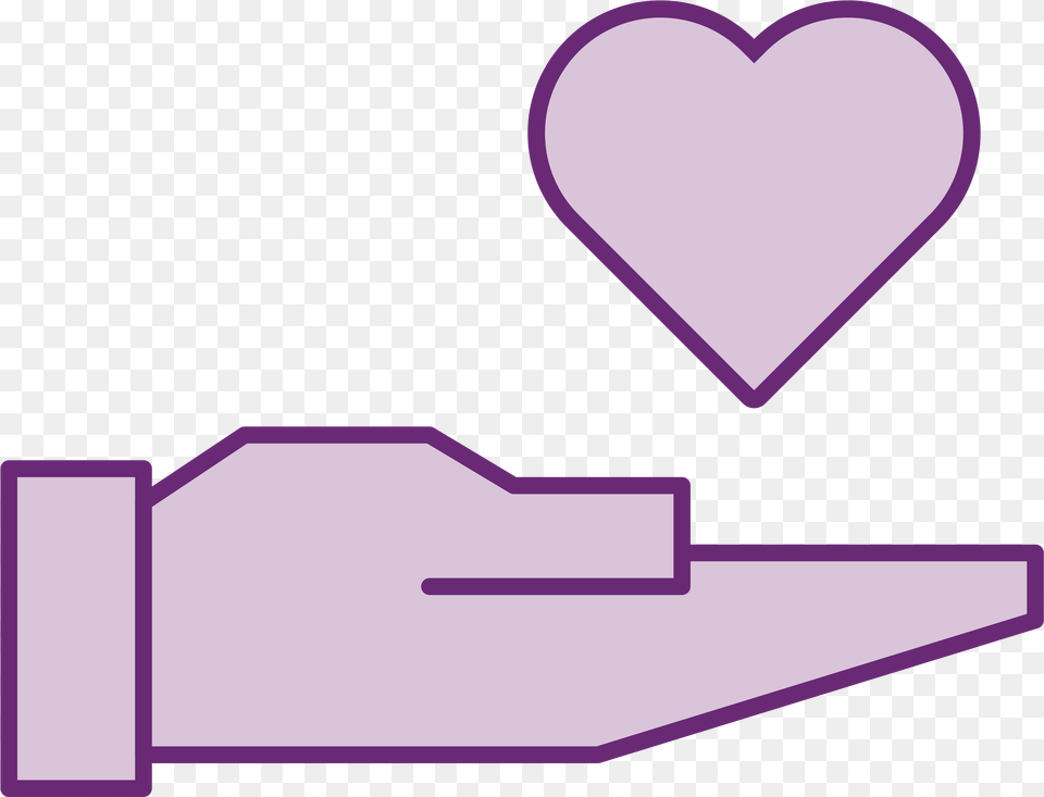 About Us Truth In Love Ministry Horizontal, Purple, Heart Png