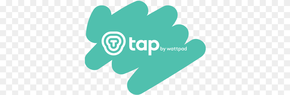 About Wattpad Tap By Wattpad Logo, Clothing, Glove, Turquoise, Person Png Image