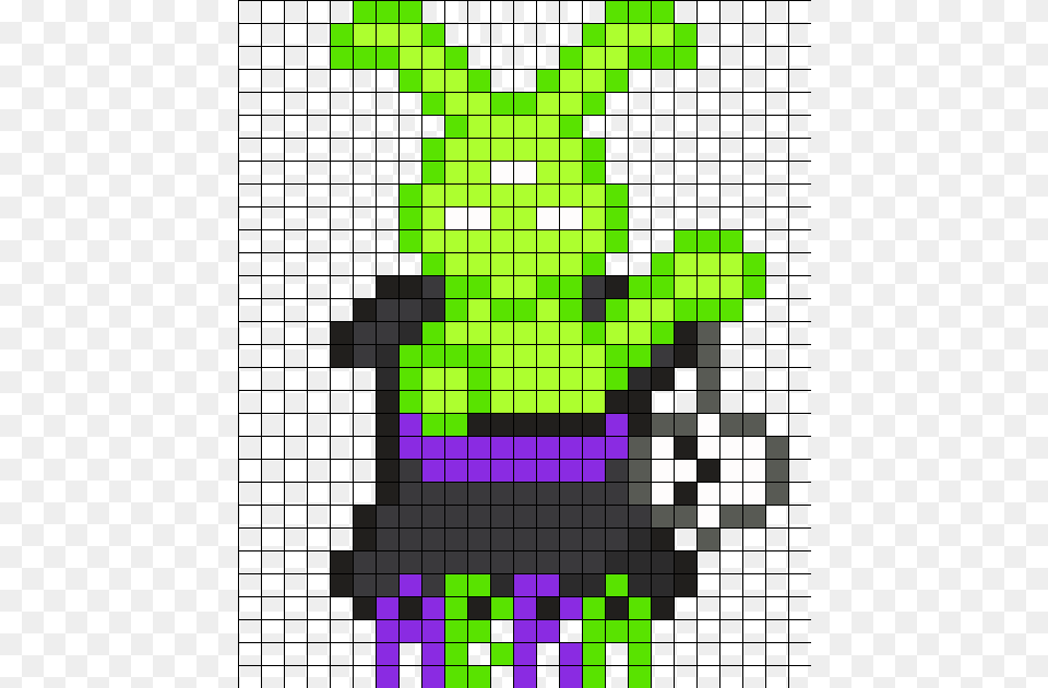 Abra Collabbruh Necklace Charm Perler Bead Pattern Creative Arts, Green, Art, Graphics Png Image