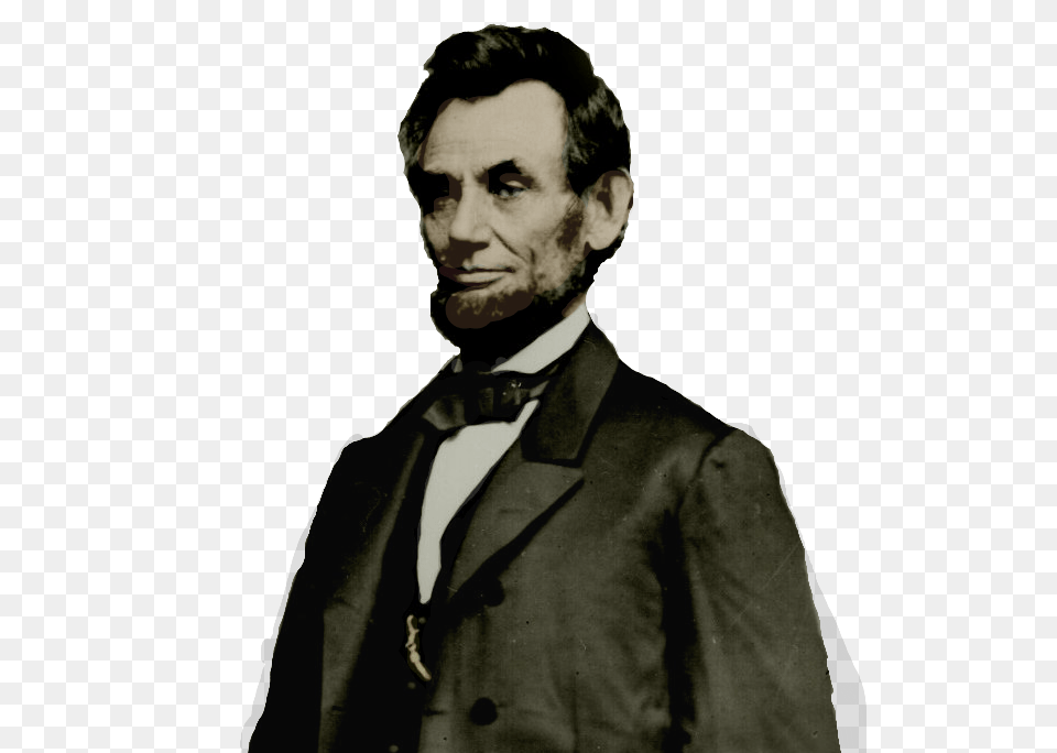 Abraham Lincoln, Accessories, Tie, Suit, Portrait Png Image