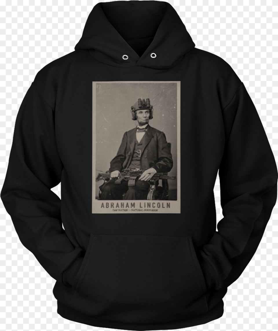 Abraham Lincoln, Sweatshirt, Sweater, Knitwear, Hoodie Free Png