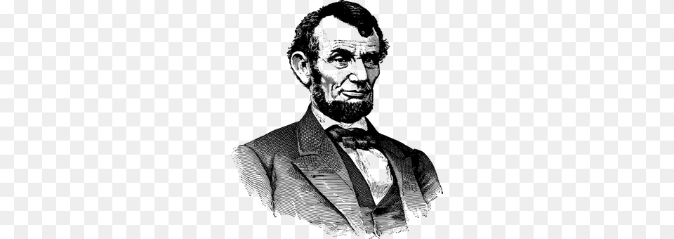 Abraham Lincoln Gray Png