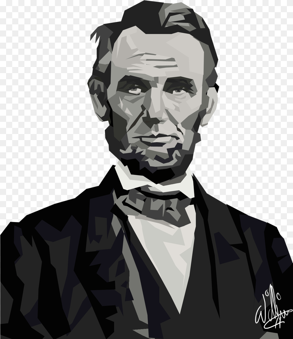 Abraham Lincoln, Suit, Portrait, Clothing, Face Free Png Download