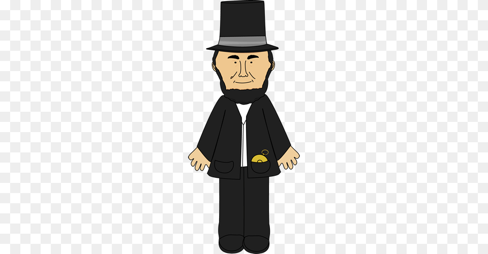 Abraham Lincoln, Clothing, Hat, Person, Formal Wear Free Png