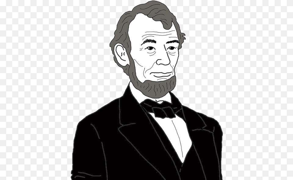 Abraham Lincoln Abraham Lincoln Smiling Cartoon, Adult, Portrait, Photography, Person Free Transparent Png