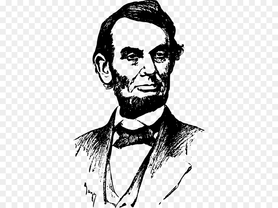 Abraham Lincoln Clipart, Portrait, Face, Head, Photography Free Png