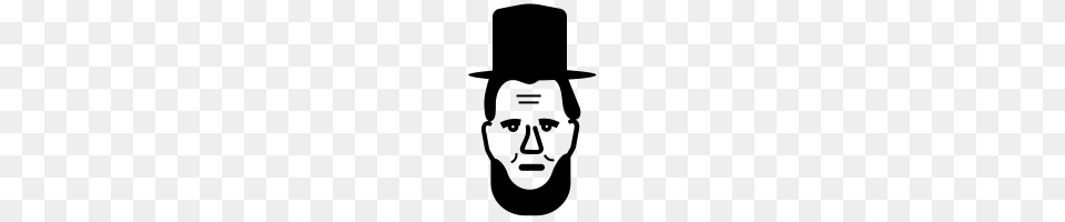 Abraham Lincoln Icons Noun Project, Gray Png Image