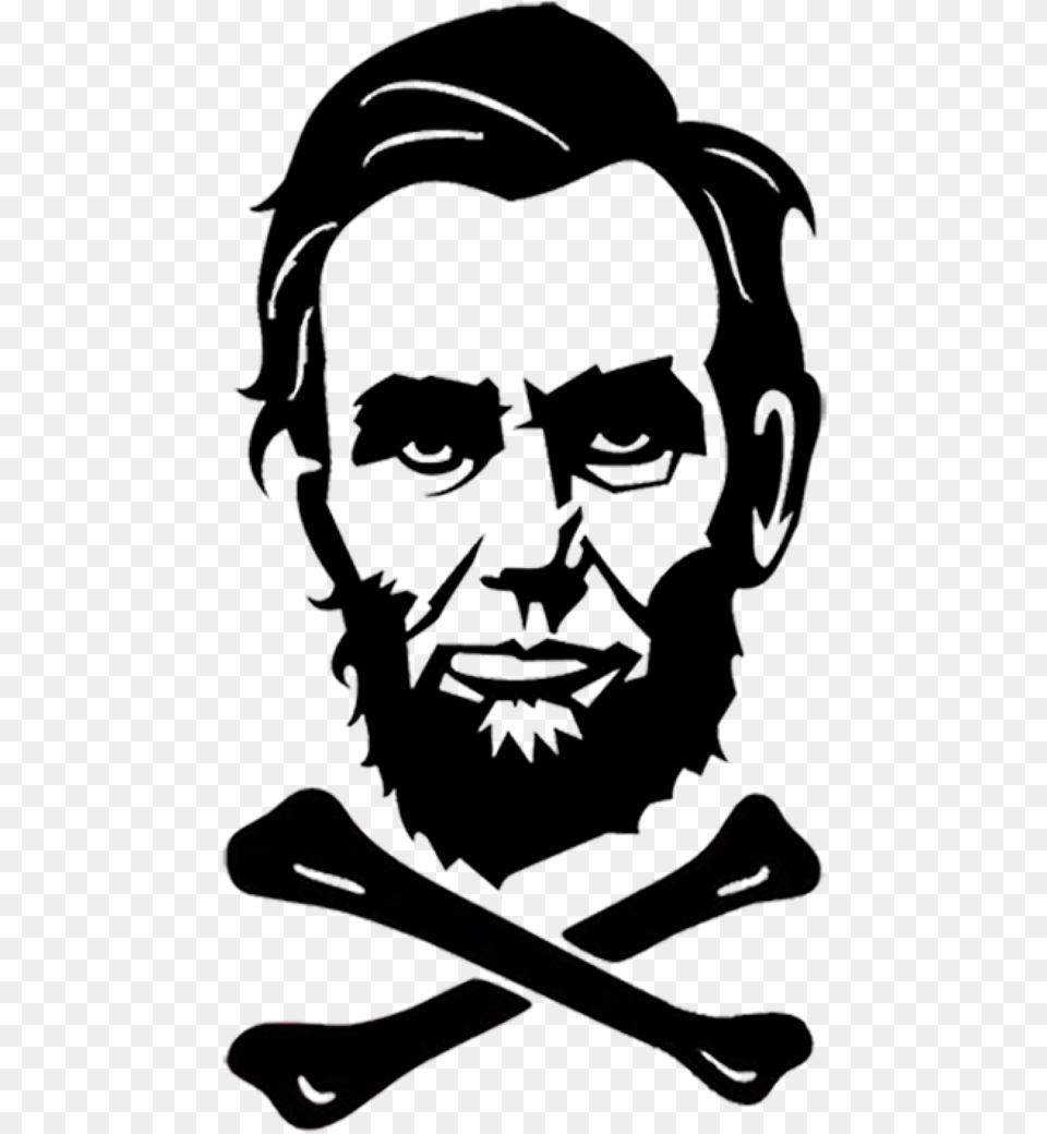 Abraham Lincoln President Of The United States Clip Abraham Lincoln Clip Art, Person, Stencil, Drawing Free Png Download