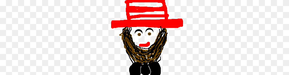 Abraham Lincoln Wearing Cat In Hat Hat, Scarecrow, Face, Head, Person Free Png