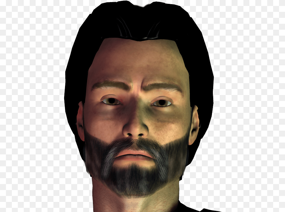 Abraham Thorn Profile Human, Beard, Face, Head, Person Png
