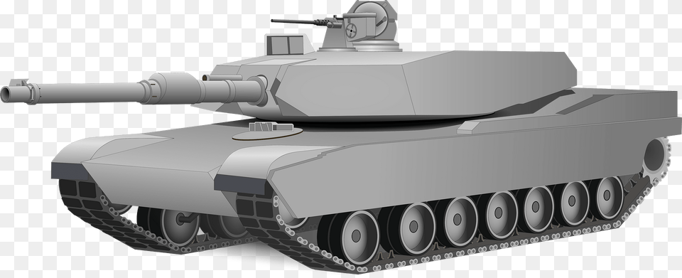 Abrams Tank Clipart, Armored, Military, Transportation, Vehicle Free Png Download