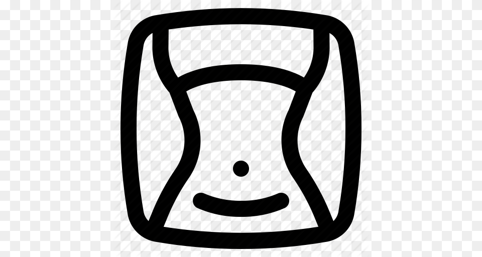 Abs Belly Body Slim Stomach Waist Woman Icon, Architecture, Building, Hourglass Free Png