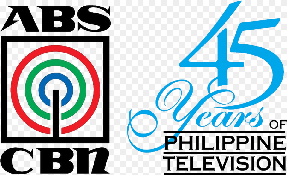 Abs Cbn 45 Years 1998 2 Abs Cbn Logo, Text Free Png Download