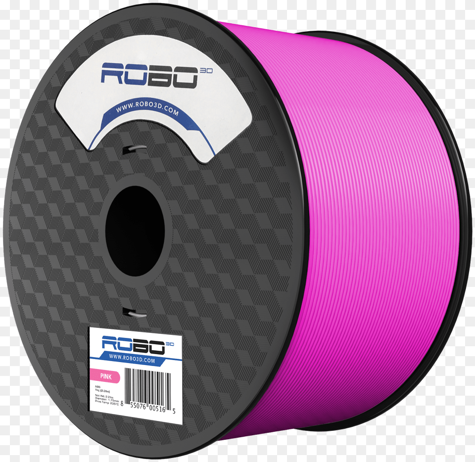 Abs Pink 1kg Abs Pink 1kg Robo 3d 175mm Pla Filament 1kg Metallic Silver, Disk Png Image