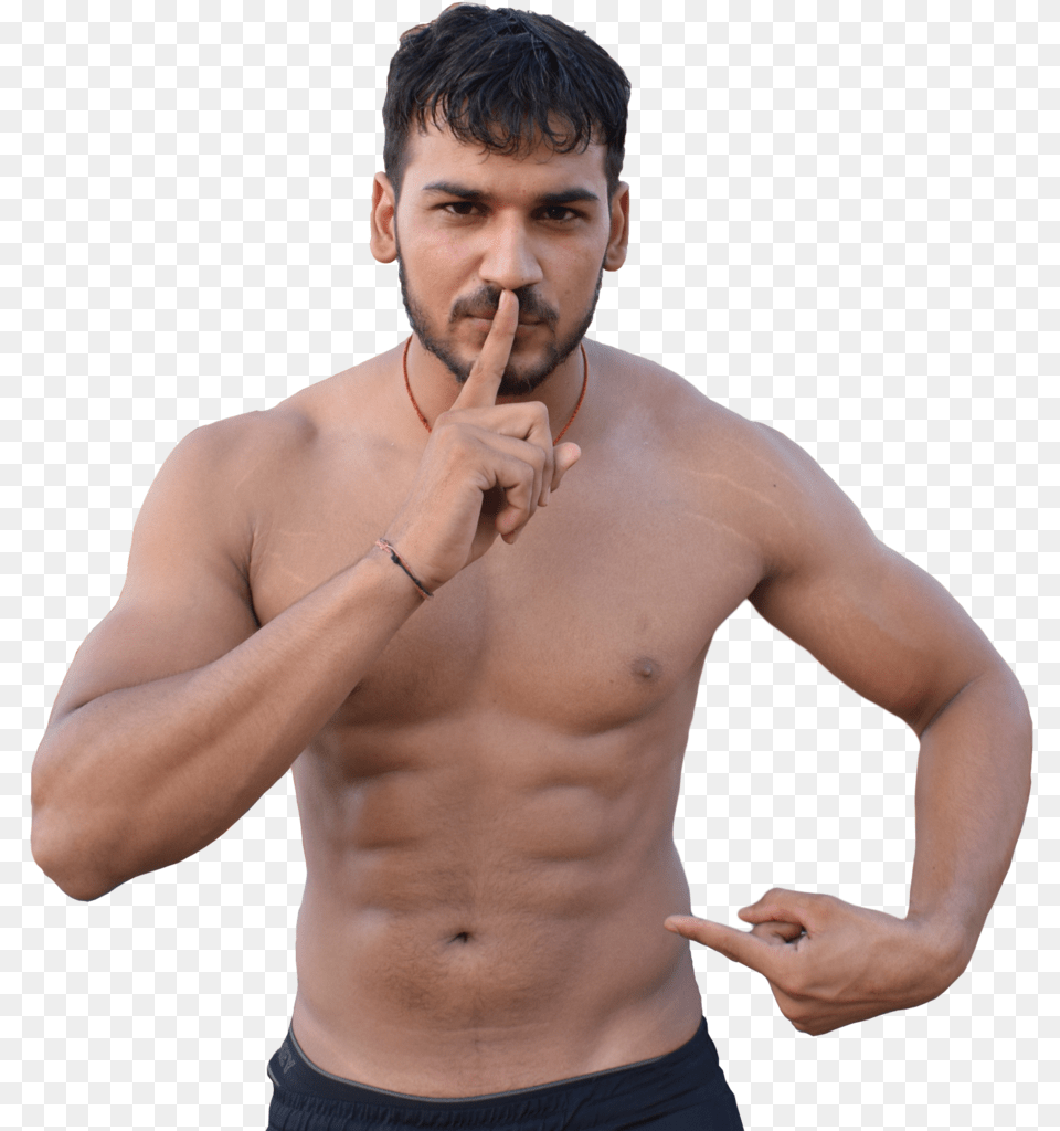 Abs Six Pack Secret Best Abs Fitness Photo Guy With Six Pack, Hand, Person, Body Part, Finger Free Transparent Png