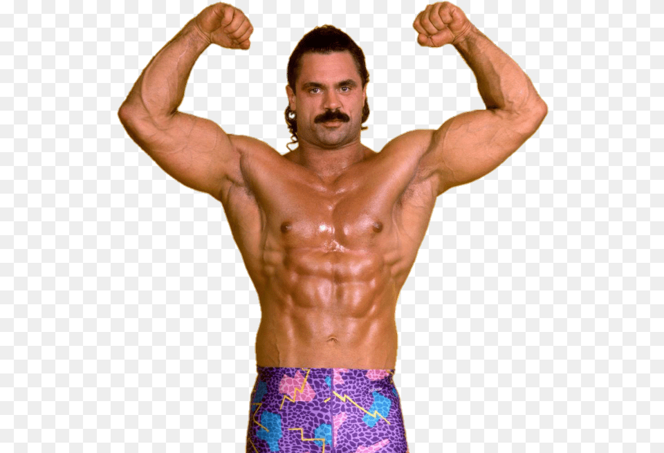 Abs Vector Muscle Ravishing Rick Rude Abs, Adult, Male, Man, Person Free Png Download