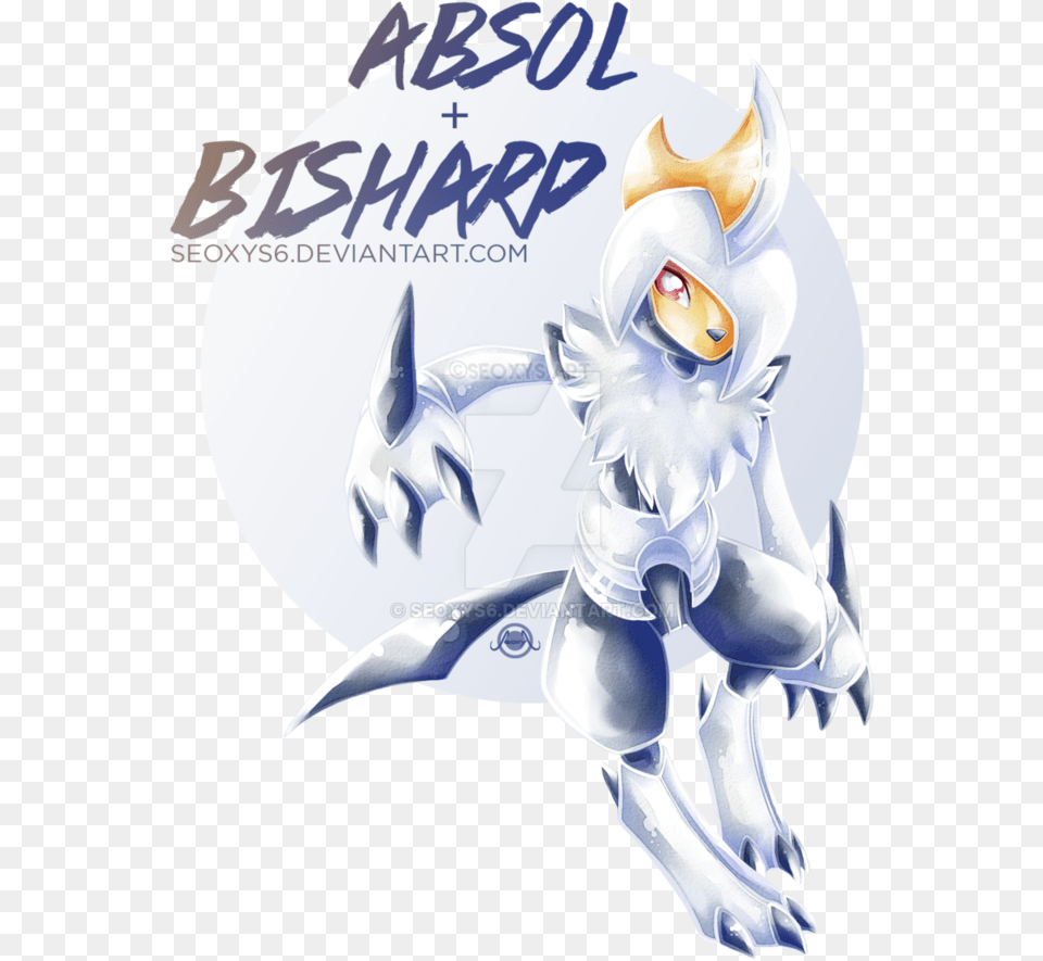 Absol Bisharp By Seoxys6 Pokmon, Book, Comics, Publication, Face Png