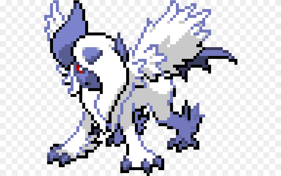 Absol Pixel Art Maker Pokemon Game With Mega Evolution Gba, Qr Code Free Png