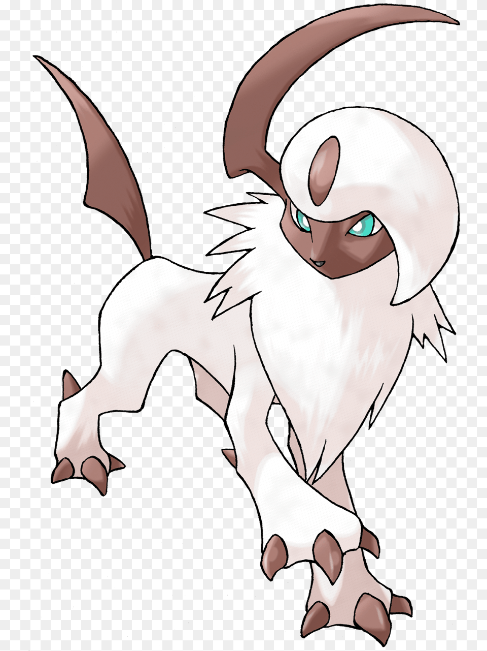 Absol Shiny Pokemon Absol, Baby, Person, Electronics, Hardware Png Image